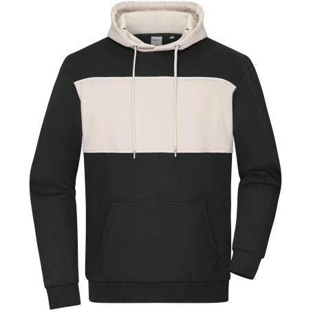 8051 Sweat-Hoody colour-block UNISEX