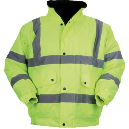 TRA385 Hi-Vis  Bomber Jacket 