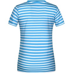 8027 Ladies' T-Shirt Striped