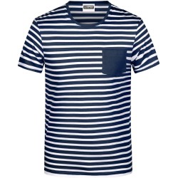 8028 Men's T-Shirt Striped