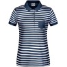 8029 Ladies' Polo Striped