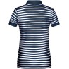 8029 Ladies' Polo Striped