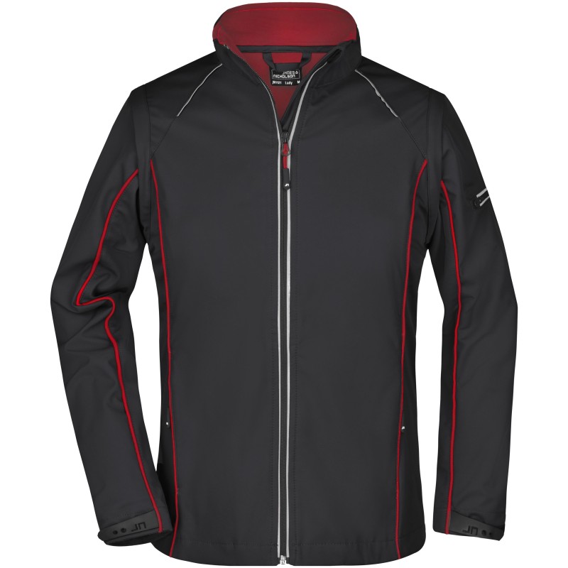 JN1121 Ladies' Zip-Off Softshell Jacket