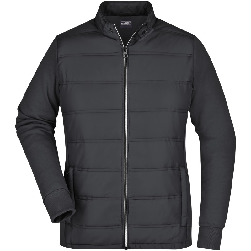 JN1123 Ladies' Hybrid Sweat Jacket