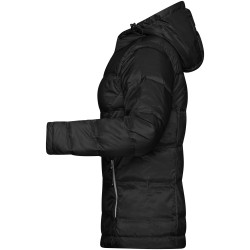 JN1151 Ladies' Hooded Down Jacket