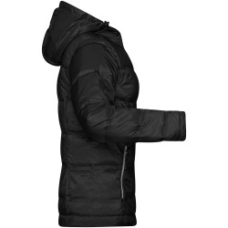 JN1151 Ladies' Hooded Down Jacket