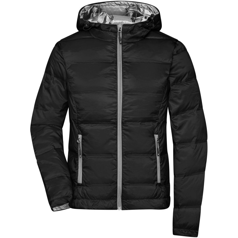 JN1151 Ladies' Hooded Down Jacket