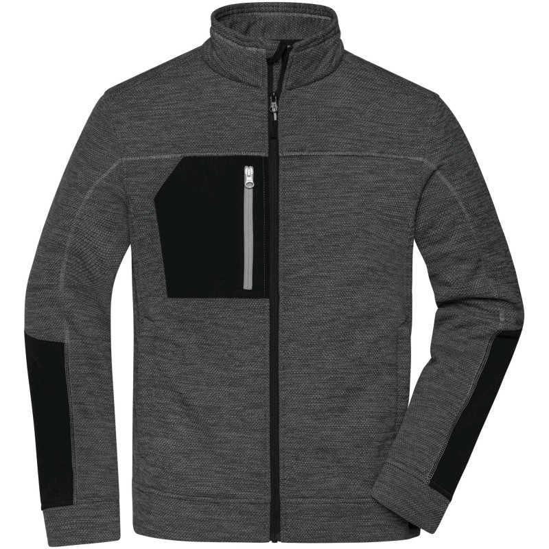 JN1818 Men's Structure Fleece Jacket