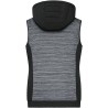 JN1847 Ladies' Padded Hybrid Vest