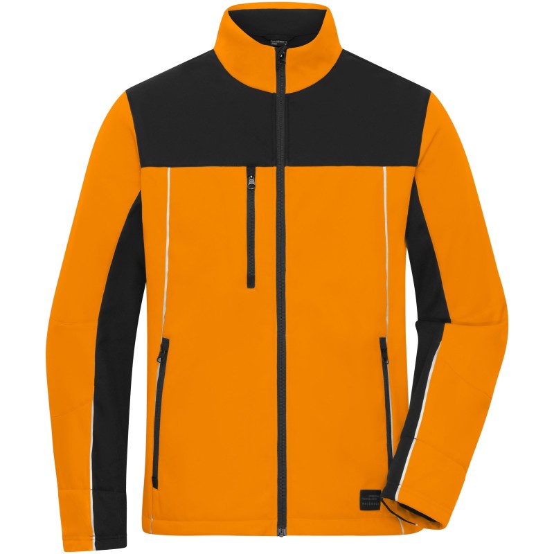 JN1856 Signal-Workwear Softshell-Jacket