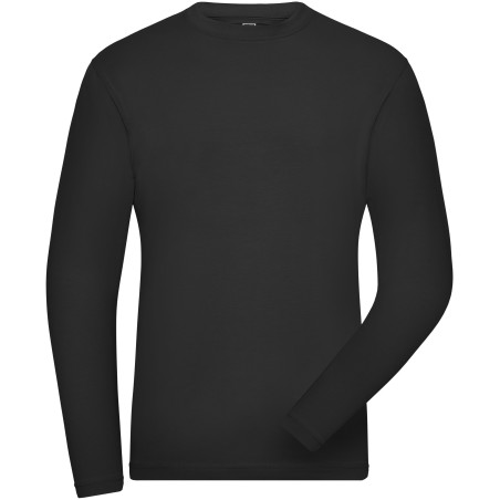 JN1804 Men's BIO Stretch-Longsleeve Work - SOLID -