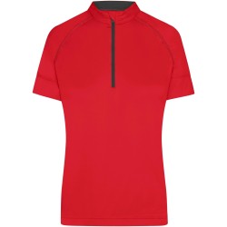 JN513 Ladies' Bike-T Half Zip