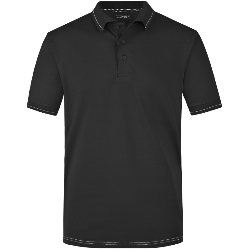 JN569 Men's Elastic Polo