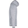 JN589 Men's Knitted Fleece Hoody