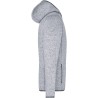 JN589 Men's Knitted Fleece Hoody