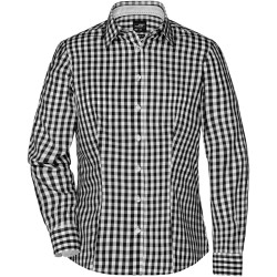 JN616 Ladies' Checked Blouse