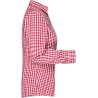 JN616 Ladies' Checked Blouse