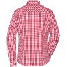 JN616 Ladies' Checked Blouse