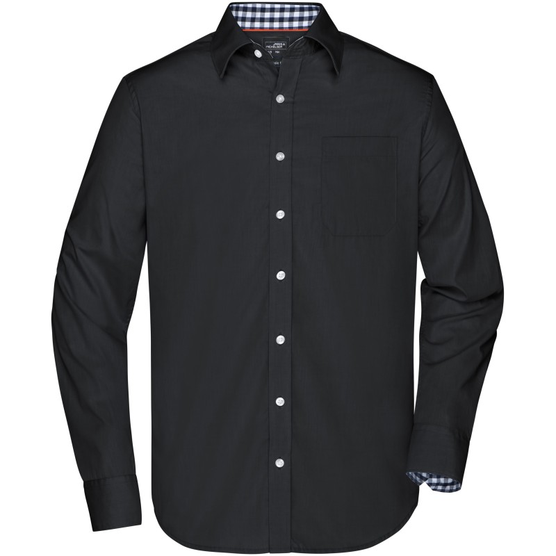 JN619 Men's Plain Shirt