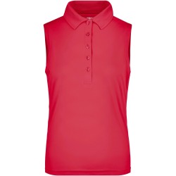 JN575 Ladies' Active Polo Sleeveless