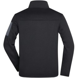 JN591 Men's Knitted Fleece Jacket