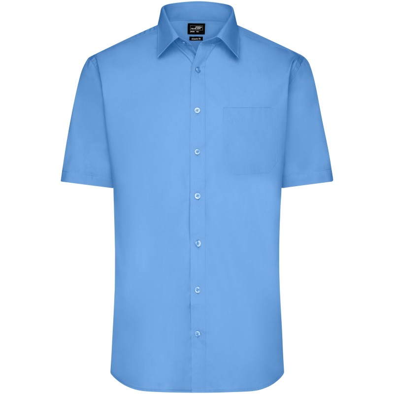 JN680 Men's Shirt Shortsleeve Poplin