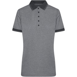 JN705 Ladies' Heather Polo