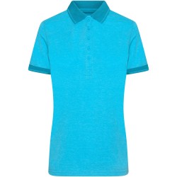 JN705 Ladies' Heather Polo