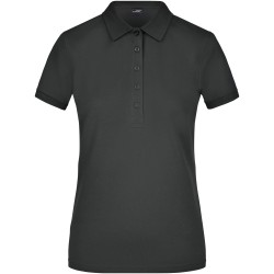 JN709 Ladies' Elastic Polo Piqué