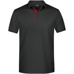 JN726 Men's Polo Single Stripe