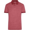 JN706 Men's Heather Polo