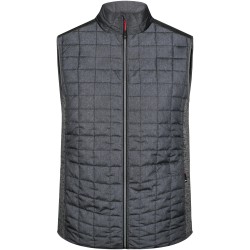 JN740 Men's Knitted Hybrid Vest