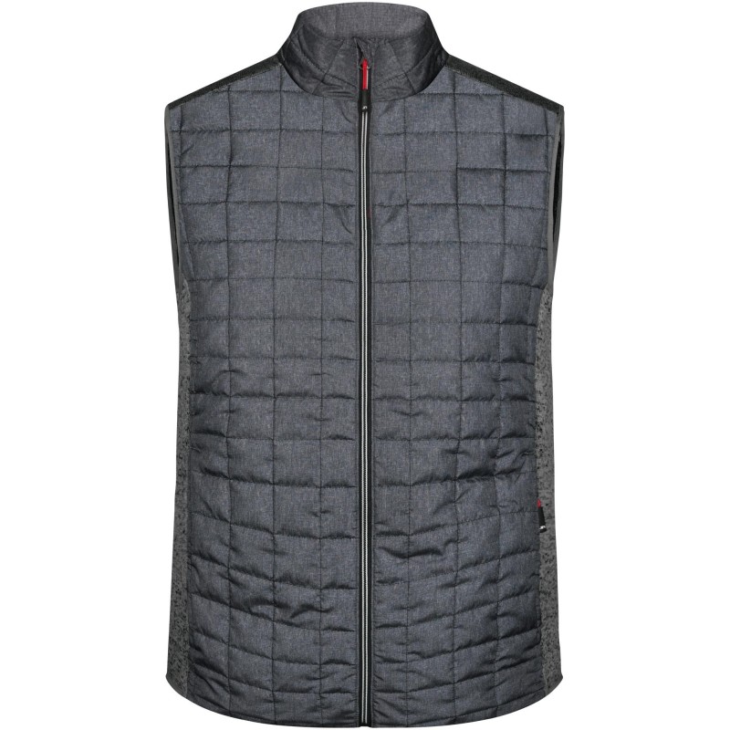 JN740 Men's Knitted Hybrid Vest