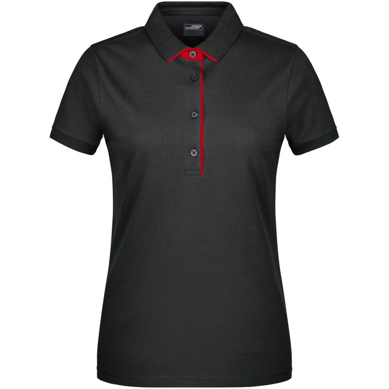 JN725 Ladies' Polo Single Stripe