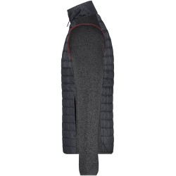 JN742 Men's Knitted Hybrid Jacket