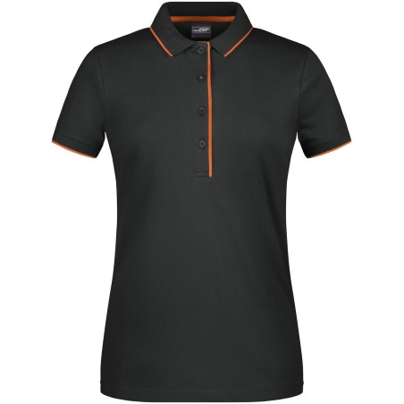 JN727 Ladies' Polo Stripe