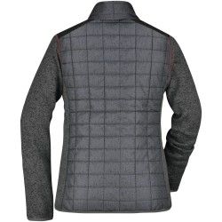 JN741 Ladies' Knitted Hybrid Jacket