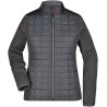 JN741 Ladies' Knitted Hybrid Jacket