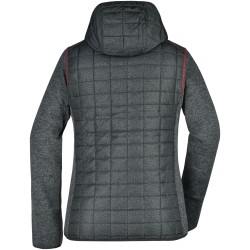 JN771 Ladies' Knitted Hybrid Jacket