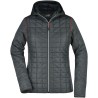 JN771 Ladies' Knitted Hybrid Jacket