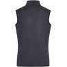 JN773 Ladies' Knitted Fleece Vest