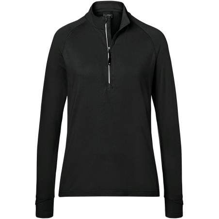 JN787 Ladies' Sports Shirt Halfzip