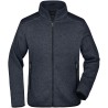 JN762 Men's Knitted Fleece Jacket