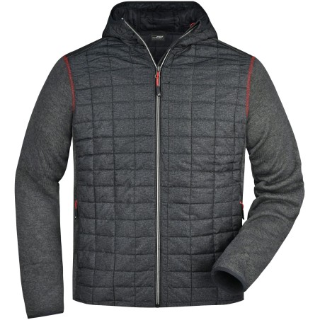 JN772 Men's Knitted Hybrid Jacket