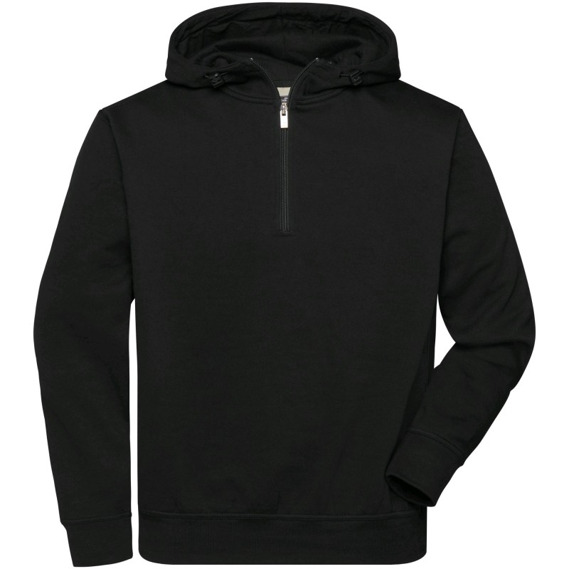 JN839 BIO Workwear-Half Zip Hoody