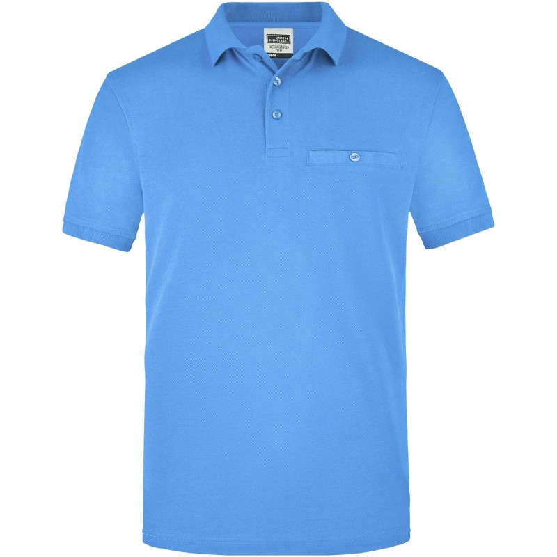 JN846 Men's Workwear Polo Pocket