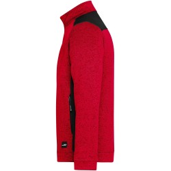 JN862 Men's Knitted Workwear Fleece Jacket - STRONG -