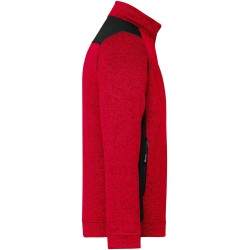 JN862 Men's Knitted Workwear Fleece Jacket - STRONG -