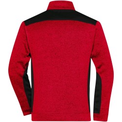 JN862 Men's Knitted Workwear Fleece Jacket - STRONG -