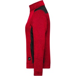 JN861 Ladies' Knitted Workwear Fleece Jacket - STRONG -